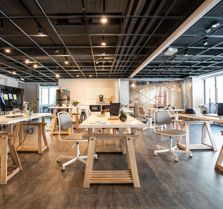 Modernes Team-Büro