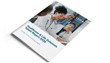 Whitepaper Vorschaubild: Healthcare & Life Sciences Talent Report 2026