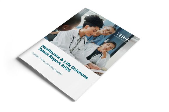 Whitepaper Vorschaubild: Healthcare & Life Sciences Talent Report 2026